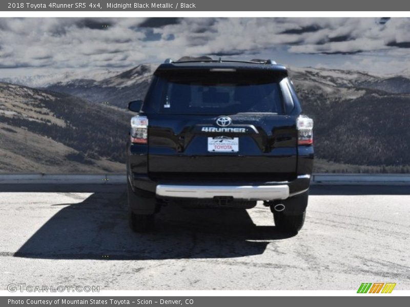 Midnight Black Metallic / Black 2018 Toyota 4Runner SR5 4x4