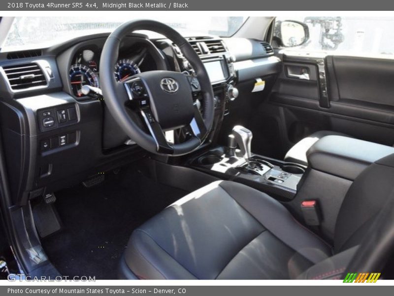 Midnight Black Metallic / Black 2018 Toyota 4Runner SR5 4x4
