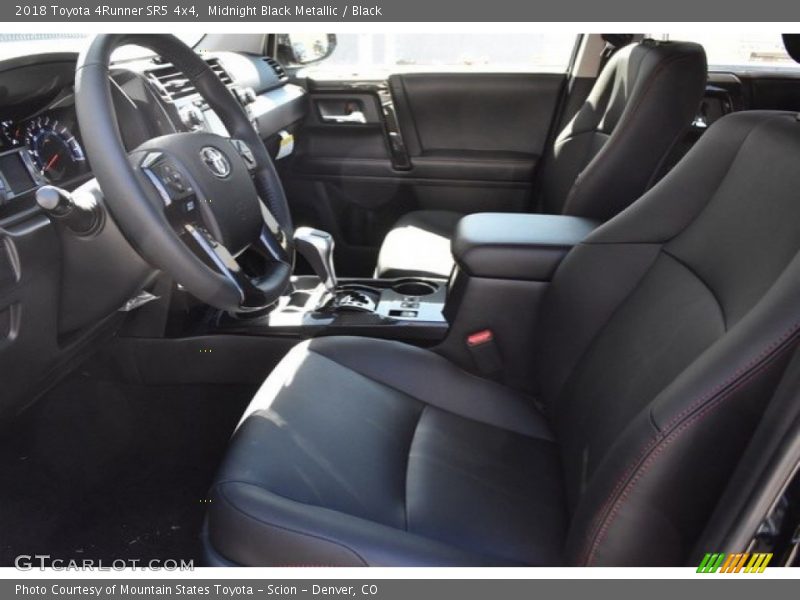 Midnight Black Metallic / Black 2018 Toyota 4Runner SR5 4x4