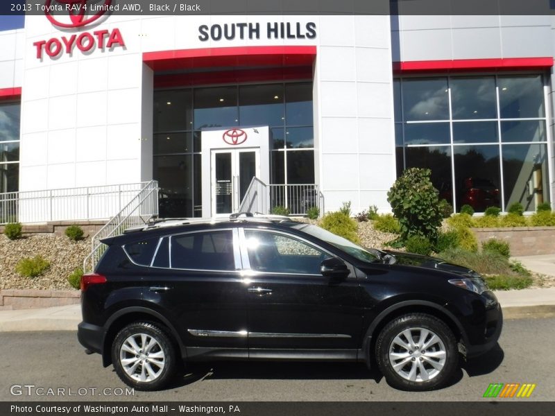 Black / Black 2013 Toyota RAV4 Limited AWD