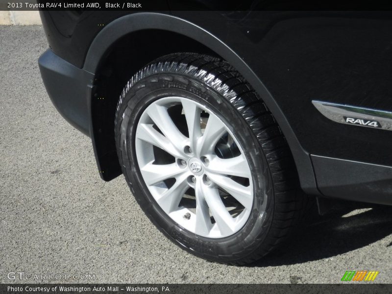 Black / Black 2013 Toyota RAV4 Limited AWD