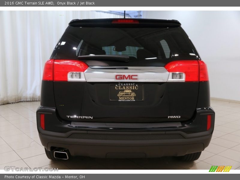 Onyx Black / Jet Black 2016 GMC Terrain SLE AWD