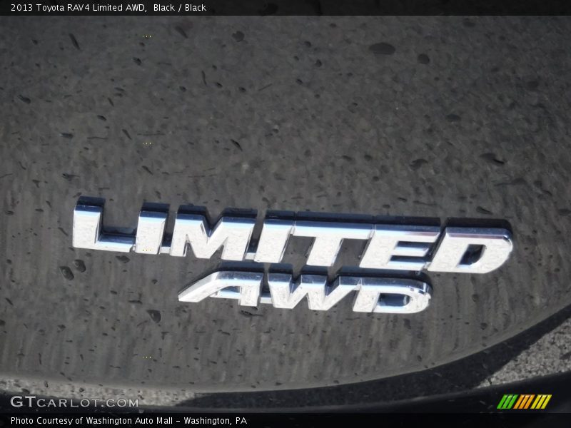 Black / Black 2013 Toyota RAV4 Limited AWD