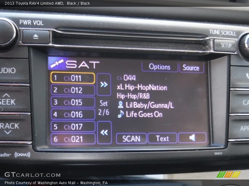 Black / Black 2013 Toyota RAV4 Limited AWD