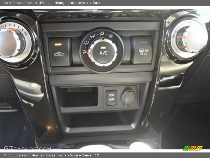 Midnight Black Metallic / Black 2018 Toyota 4Runner SR5 4x4