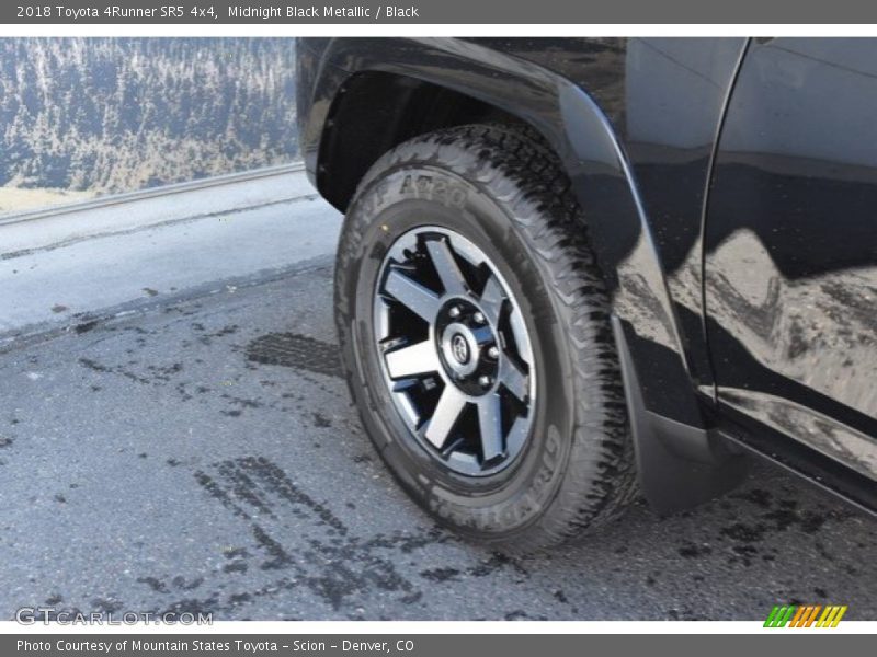 Midnight Black Metallic / Black 2018 Toyota 4Runner SR5 4x4