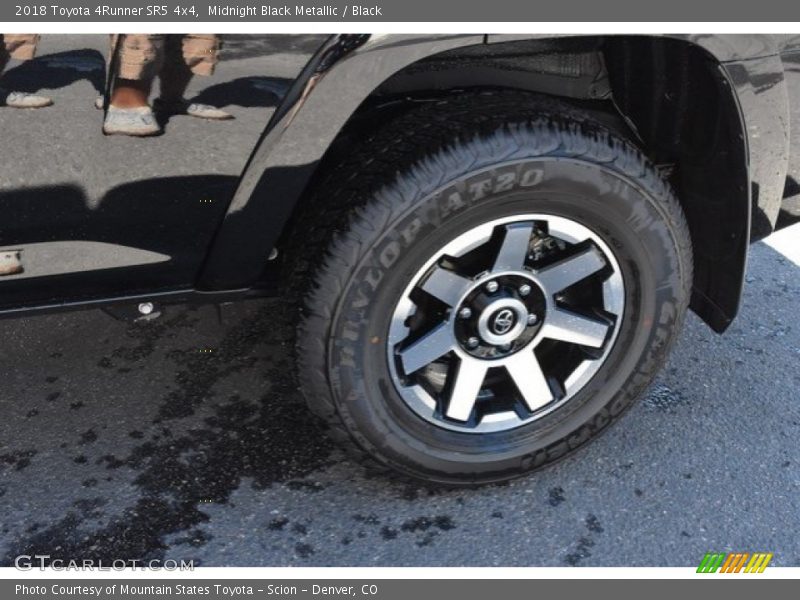 Midnight Black Metallic / Black 2018 Toyota 4Runner SR5 4x4