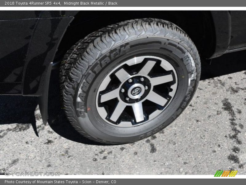 Midnight Black Metallic / Black 2018 Toyota 4Runner SR5 4x4