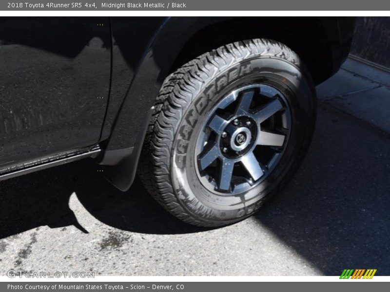Midnight Black Metallic / Black 2018 Toyota 4Runner SR5 4x4