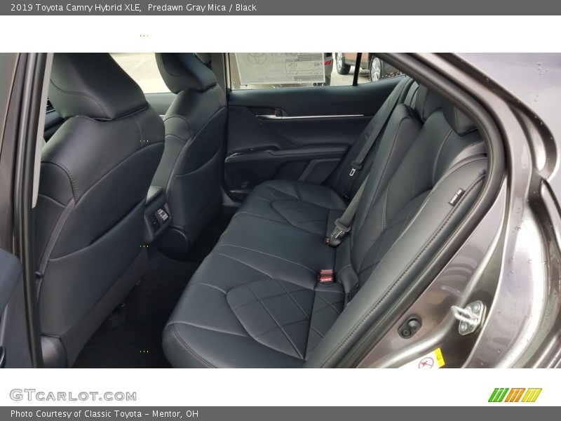 Rear Seat of 2019 Camry Hybrid XLE