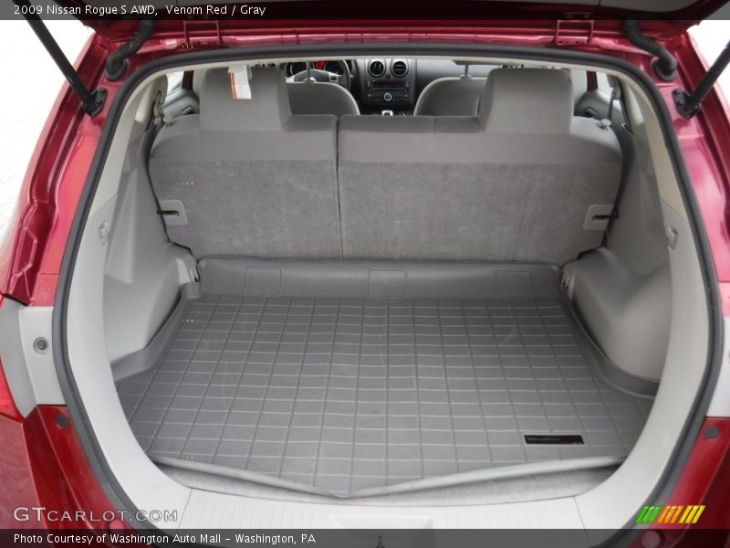 Venom Red / Gray 2009 Nissan Rogue S AWD