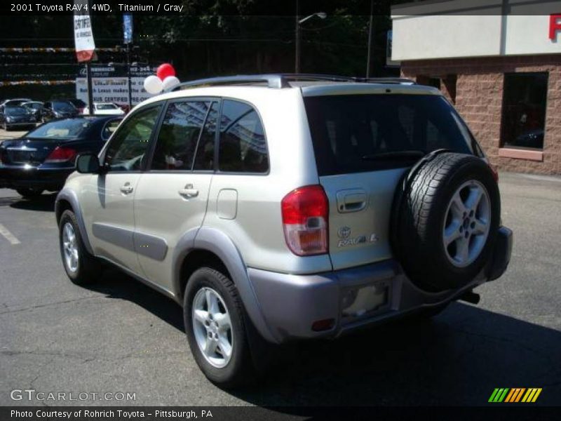 Titanium / Gray 2001 Toyota RAV4 4WD
