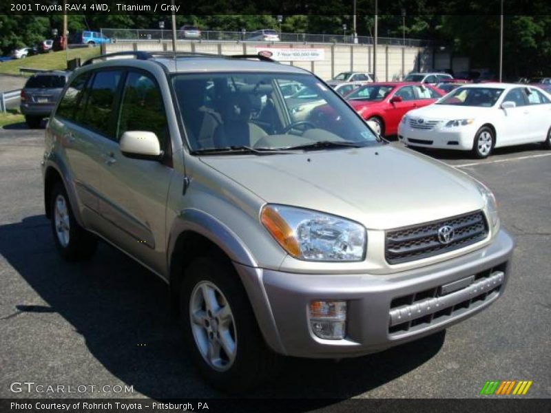 Titanium / Gray 2001 Toyota RAV4 4WD