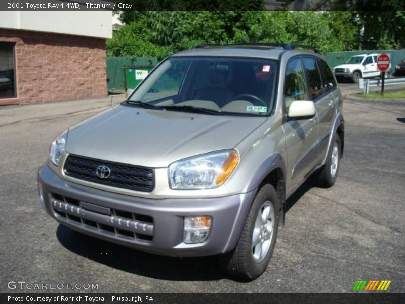 Titanium / Gray 2001 Toyota RAV4 4WD