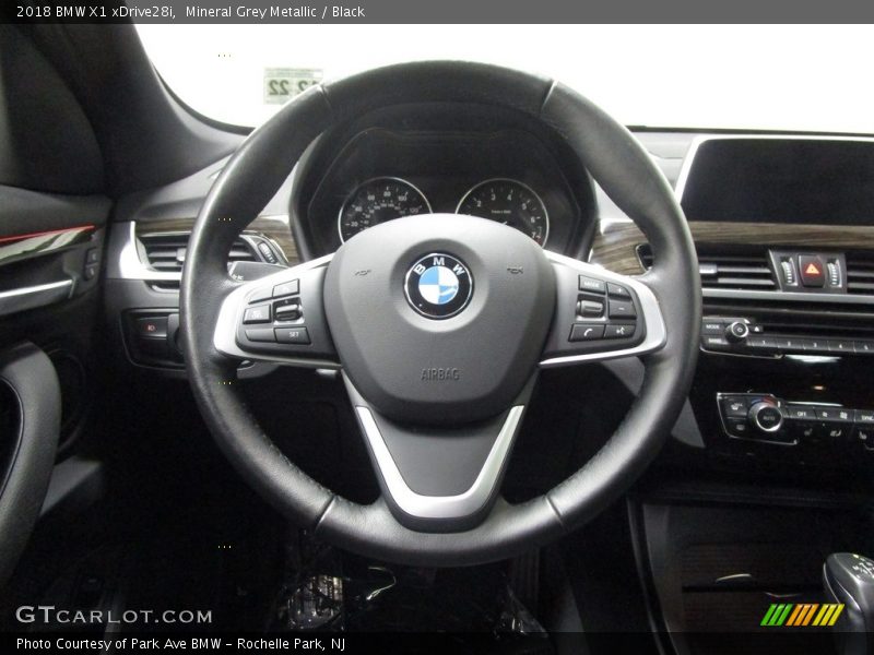 Mineral Grey Metallic / Black 2018 BMW X1 xDrive28i