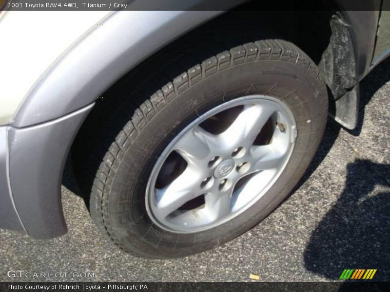 Titanium / Gray 2001 Toyota RAV4 4WD