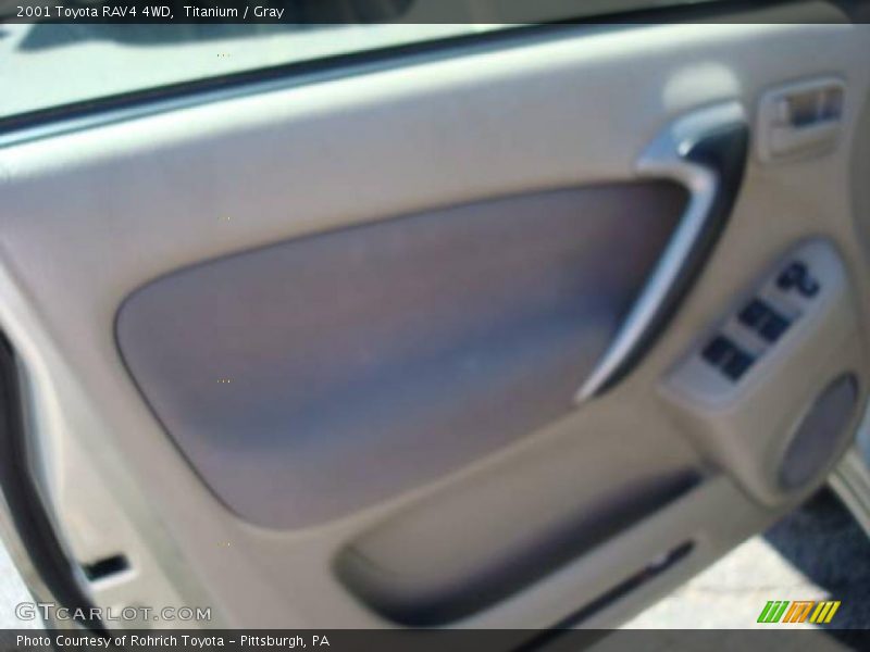 Titanium / Gray 2001 Toyota RAV4 4WD