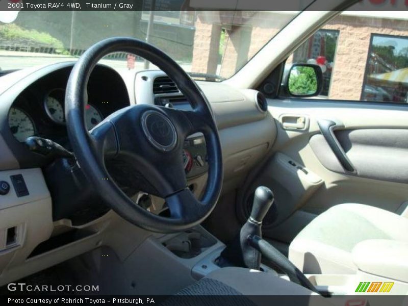 Titanium / Gray 2001 Toyota RAV4 4WD