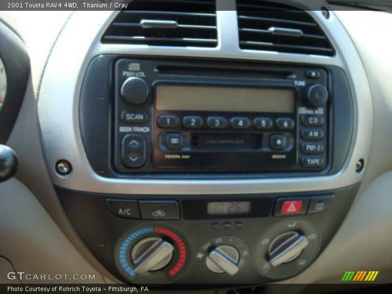 Titanium / Gray 2001 Toyota RAV4 4WD