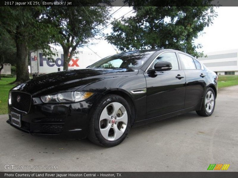 Ebony Black / Jet 2017 Jaguar XE 25t