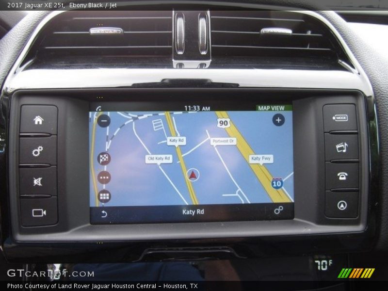 Ebony Black / Jet 2017 Jaguar XE 25t