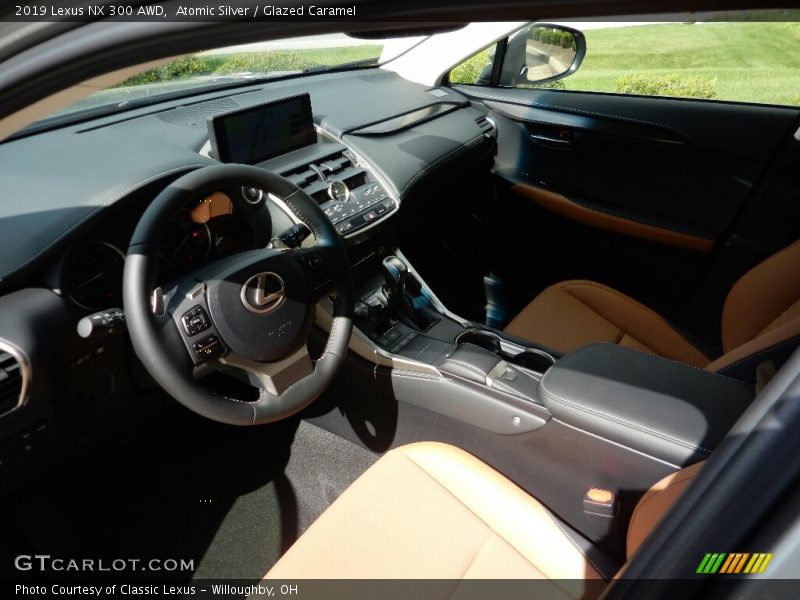 Atomic Silver / Glazed Caramel 2019 Lexus NX 300 AWD