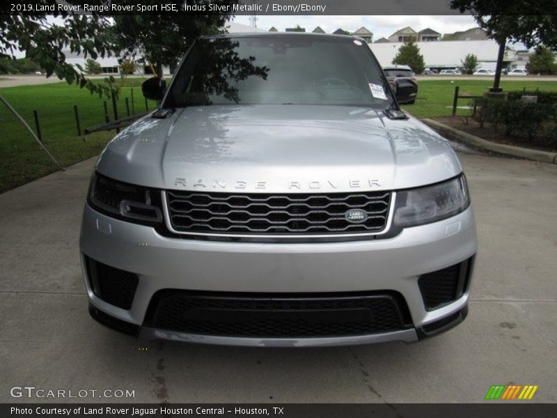 Indus Silver Metallic / Ebony/Ebony 2019 Land Rover Range Rover Sport HSE
