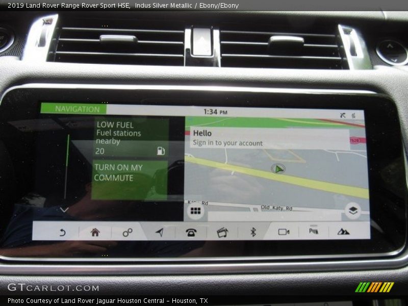 Indus Silver Metallic / Ebony/Ebony 2019 Land Rover Range Rover Sport HSE