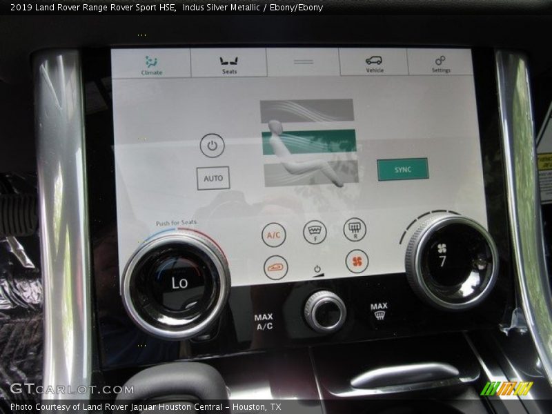 Indus Silver Metallic / Ebony/Ebony 2019 Land Rover Range Rover Sport HSE