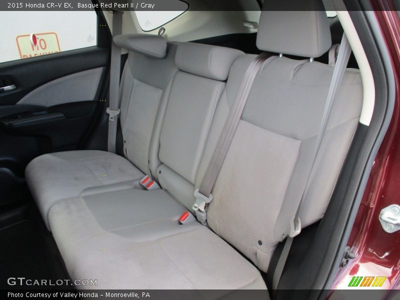 Basque Red Pearl II / Gray 2015 Honda CR-V EX