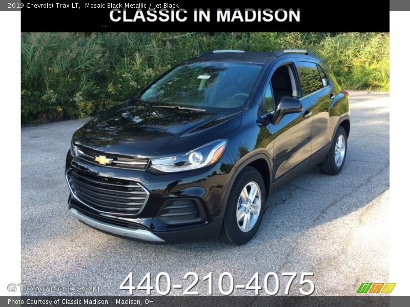 Mosaic Black Metallic / Jet Black 2019 Chevrolet Trax LT