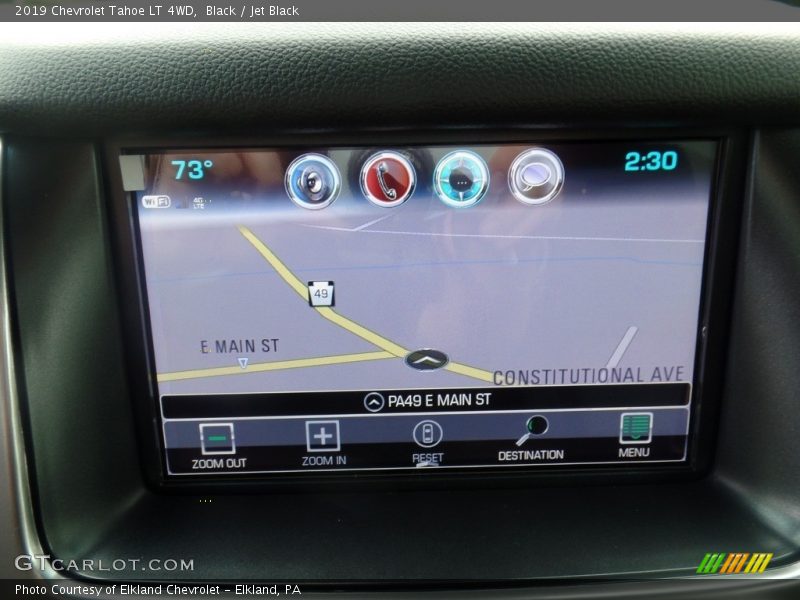 Navigation of 2019 Tahoe LT 4WD