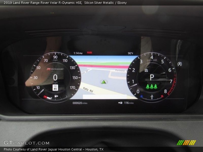  2019 Range Rover Velar R-Dynamic HSE R-Dynamic HSE Gauges