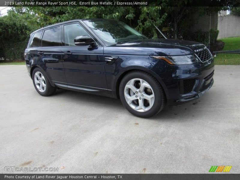 Estoril Blue Metallic / Espresso/Almond 2019 Land Rover Range Rover Sport HSE