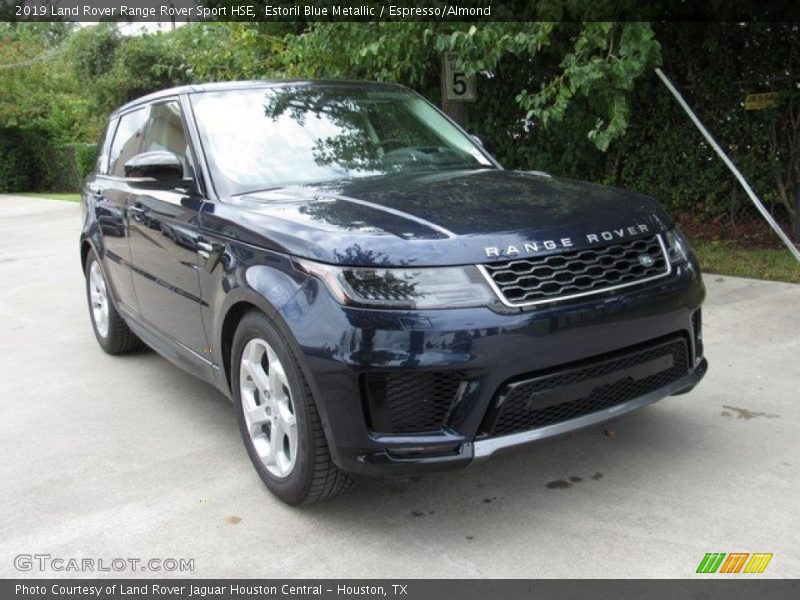 Estoril Blue Metallic / Espresso/Almond 2019 Land Rover Range Rover Sport HSE
