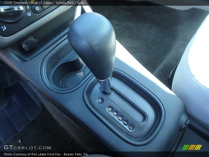 Victory Red / Gray 2008 Chevrolet Cobalt LS Coupe