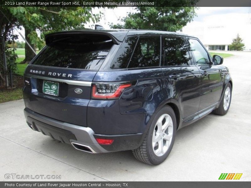 Estoril Blue Metallic / Espresso/Almond 2019 Land Rover Range Rover Sport HSE
