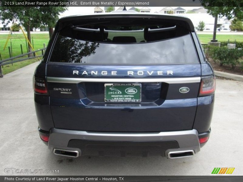 Estoril Blue Metallic / Espresso/Almond 2019 Land Rover Range Rover Sport HSE