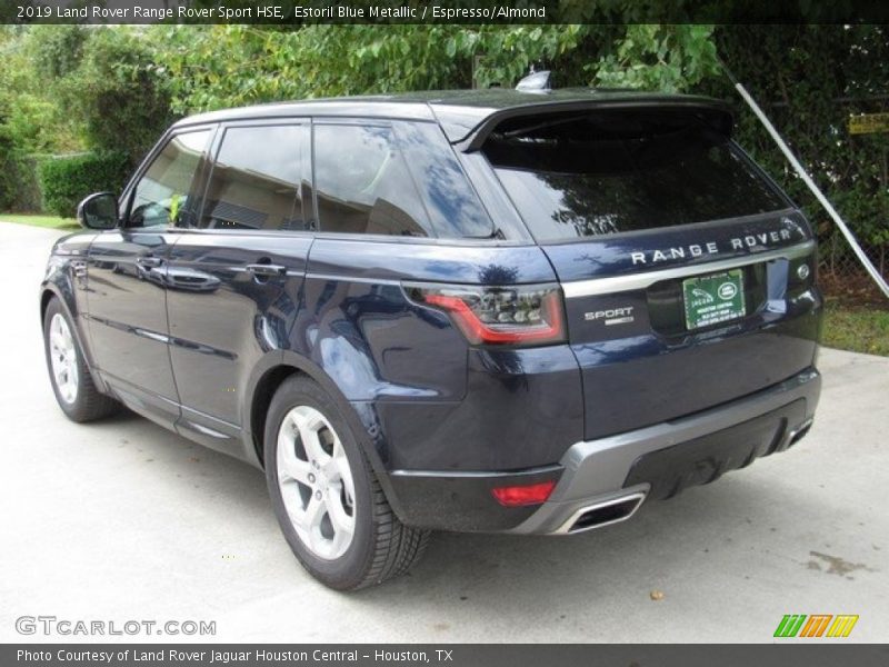 Estoril Blue Metallic / Espresso/Almond 2019 Land Rover Range Rover Sport HSE