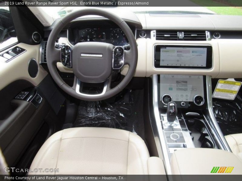 Estoril Blue Metallic / Espresso/Almond 2019 Land Rover Range Rover Sport HSE
