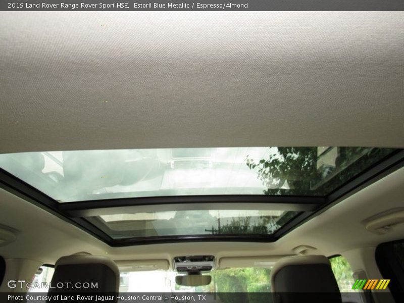Estoril Blue Metallic / Espresso/Almond 2019 Land Rover Range Rover Sport HSE