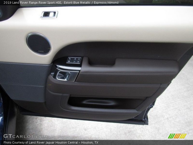 Estoril Blue Metallic / Espresso/Almond 2019 Land Rover Range Rover Sport HSE