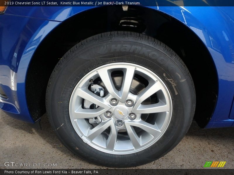 Kinetic Blue Metallic / Jet Black/­Dark Titanium 2019 Chevrolet Sonic LT Sedan
