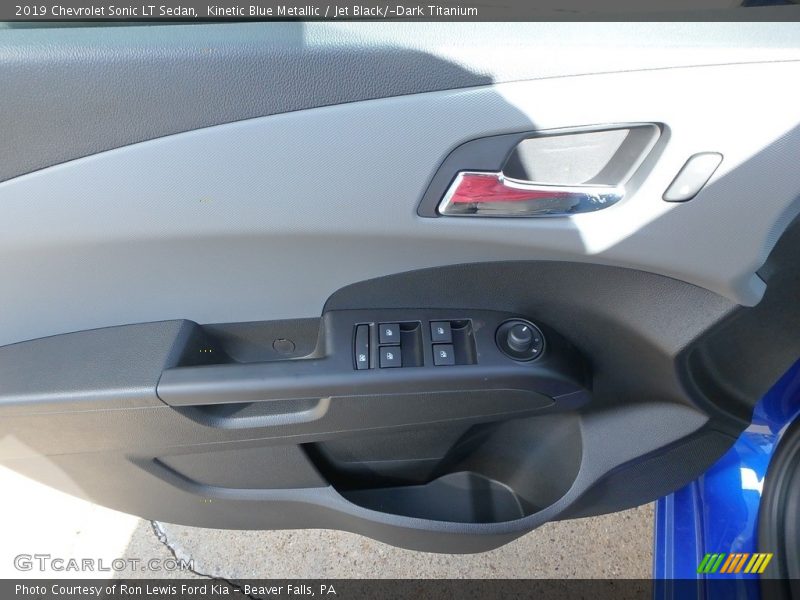 Kinetic Blue Metallic / Jet Black/­Dark Titanium 2019 Chevrolet Sonic LT Sedan