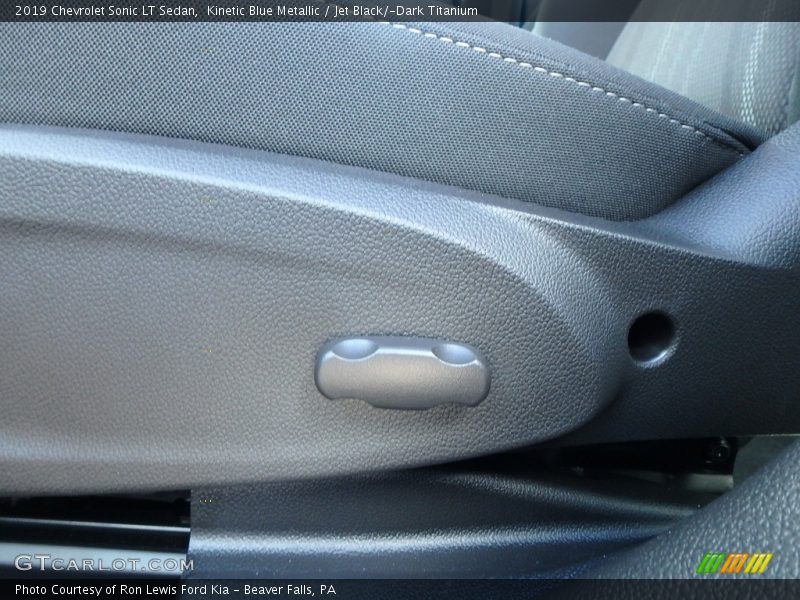 Kinetic Blue Metallic / Jet Black/­Dark Titanium 2019 Chevrolet Sonic LT Sedan