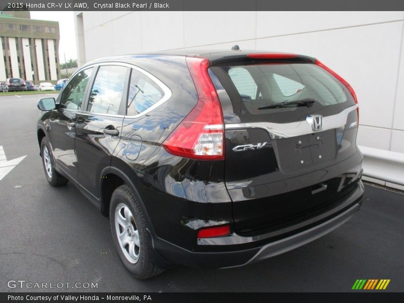 Crystal Black Pearl / Black 2015 Honda CR-V LX AWD