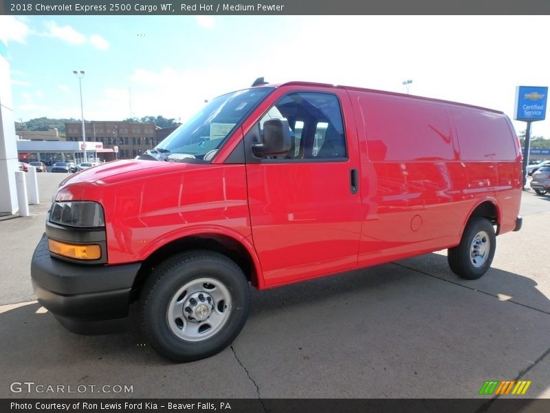 Front 3/4 View of 2018 Express 2500 Cargo WT