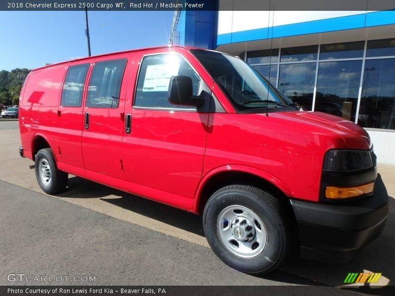 Front 3/4 View of 2018 Express 2500 Cargo WT