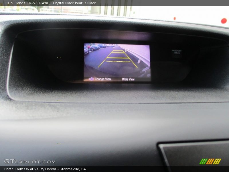 Crystal Black Pearl / Black 2015 Honda CR-V LX AWD