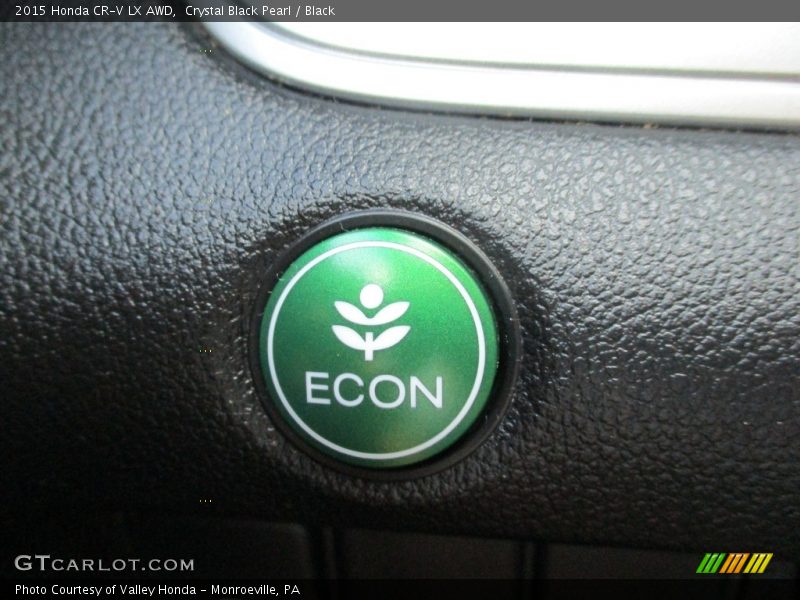 Crystal Black Pearl / Black 2015 Honda CR-V LX AWD